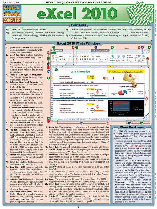 Title details for Excel 2010 by BarCharts, Inc. - Available